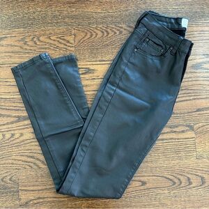DENIM Coated Black Skinny Jeans – Size M/42